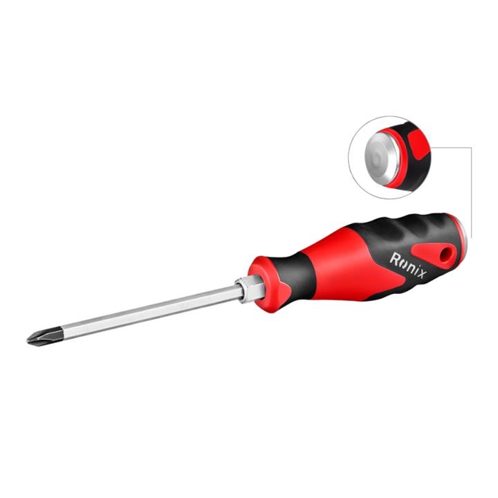 پیچ گوشتی چهار سو ضربه خور رونیکس مدل RH-2971